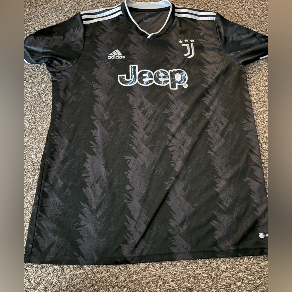 EUC men’s Adidas climacool xl Italian soccer futbol Juventus jersey